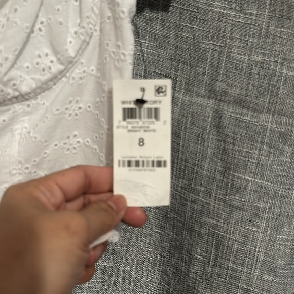 {NWT} BAR III eyelet crop top - Picture 5 of 7